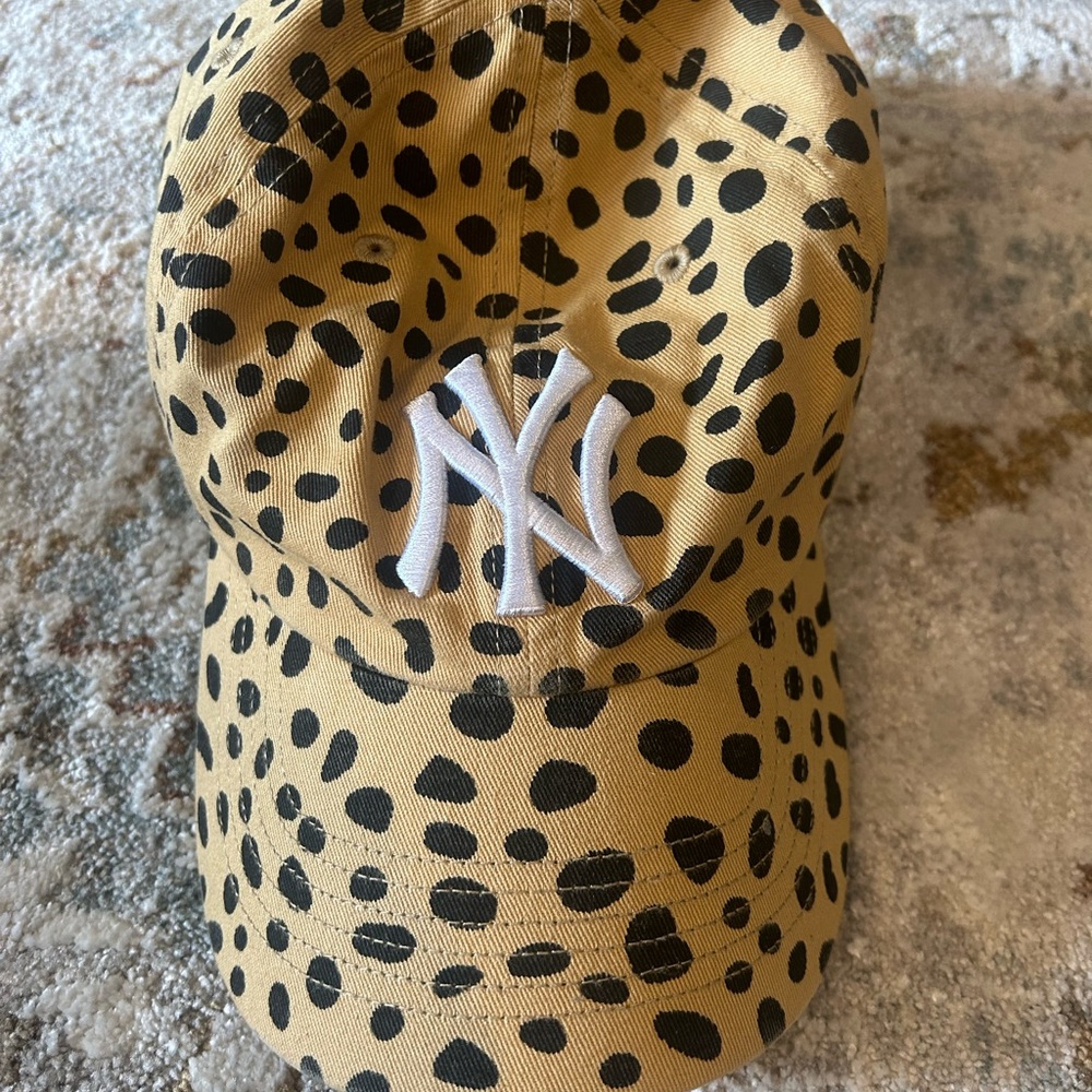 47 Brand Tan and Black Leopard Print Hat